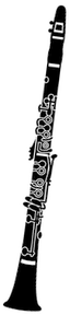 <div class='instrument-info'><h3>Clarinet</h3><p>The clarinet is a single reed instrument. It plays the part of the cat.</p></div> Clarinet