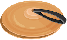 <div class='instrument-info'><h3>Cymbals</h3><p>The crash cymbals make sound by vibrating when they are hit together. They are built so they make an explosive sound that goes away quickly.</p></div> Cymbals