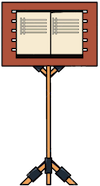 <div class='instrument-info'><h3>Conductor</h3><p>The conductor leads the orchestra. They don't play an instrument, but they use a baton to show the other people when to play.</p></div> Conductor