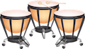 <div class='instrument-info'><h3>Timpani</h3><p>The timpani are a set of drums that are tuned so they each play a certain note. You can change the note a drum plays by pressing on the pedals.</p></div> Timpani